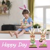 KSVFTB 2 PCS Easter Bunny Decorations, Easter Decorations Home, Easter