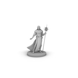 Male Elf Druid 4 Tabletop DND Gaming Miniature