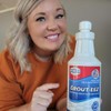 Clean-eez Grout-eez Tile Cleaner with Handheld Brush – 32 oz