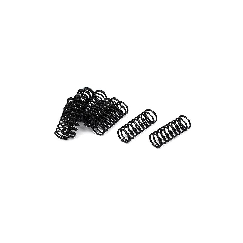 TOP-VIGOR 10Pcs Compression Spring, 1.2mm Wire Dia, 12mm OD, 30mm