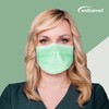wellsamed Wellsamask, Disposable Surgical Masks Pack of 50, Green, Rubber