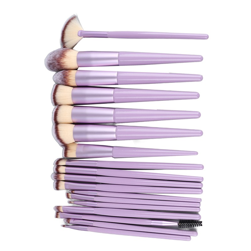 18pcs Makeup Brush Set Artificial Fiber Fashionable Soft Synthetic Cosmetic