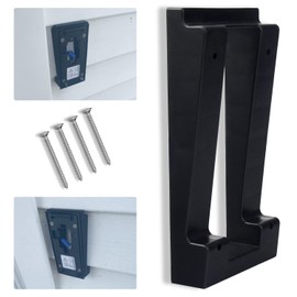 AMTHKNO Video Doorbell Vinyl Siding Mounting/Adapter Angle Adjustment Plate W/Hardware, for Ring 2, Ring 3, Ring 3 Plus Video Doorbell fit Standard Style Siding