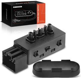A-Premium 6 Ways Power Seat Switch Compatible with Ford Lincoln & Mercury Vehicles - F-150 Escape Explorer Super Duty Freestyle Mustang Taurus Milan Sable & More - # SW7258, 9L3Z14A701A, 5F9T14B709AA