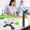 Báscula digital de cocina, báscula portátil plegable para alimentos con