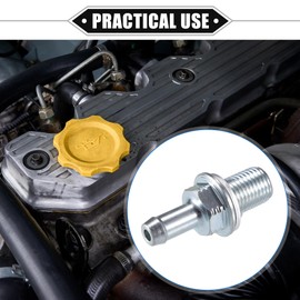 X AUTOHAUX PCV Valve Compatible for Honda CR-V, Durable Metal Silver Tone