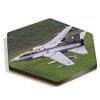 1 x Hexagon Coaster - RAF Tornado Jet Airplane Plane