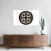 CafePress St. Benedict Medal Wall Decal 35x21 Wall Decal, Vinyl
