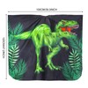 PAMAID Kids Haircut Cape Waterproof Barber Cape Cover, Dinosaur Hair