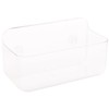 Addis 517874 Invisifix Bathroom Shower Storage Caddy Holder, Translucent, 13.5