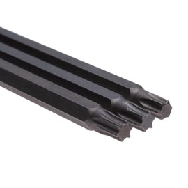 TX 20 Langer Torx-Bit, 20mm x 350mm extra-lang, magnetisch, Sicherheits-Schraubendreher, geschmiedeter S2 Stahl Torx-Kopf, sternförmige Spitze, für Bohrfahrer & elektr. Schraubendreher (3 Stk.)