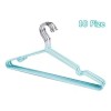 RIVERSOFY Ganchos Para Ropa Metalicos 100 Pzs Antiderrapantes Color