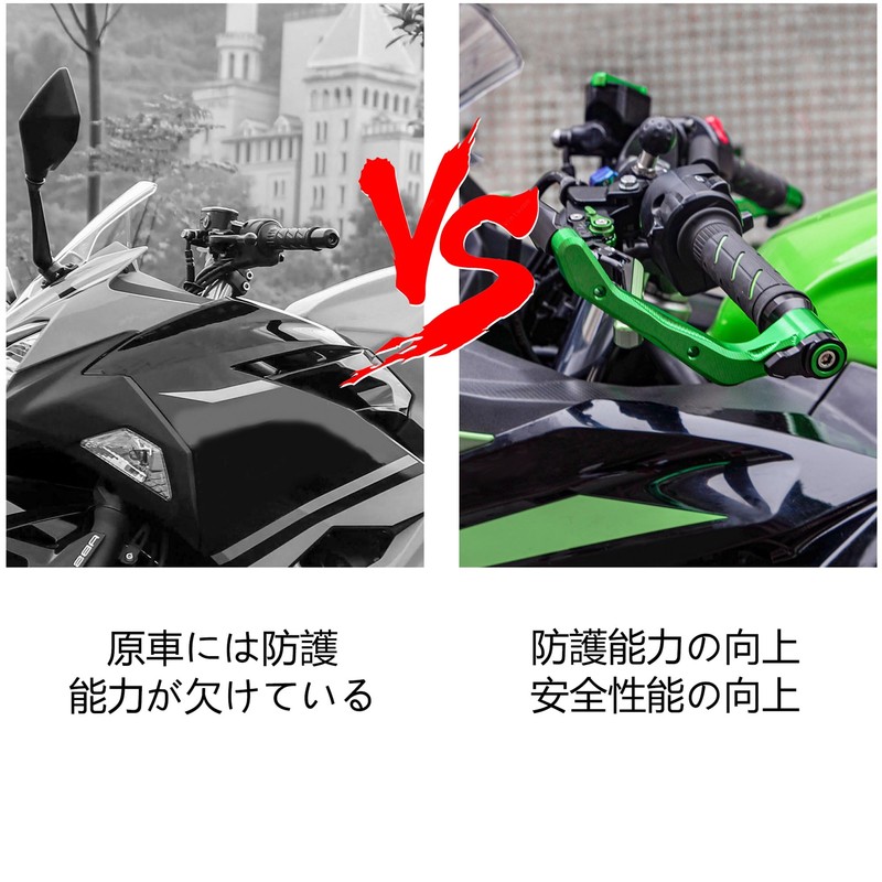 Knuckle Guard Grip Guard Hand Guard for Kawasaki Ninja 400