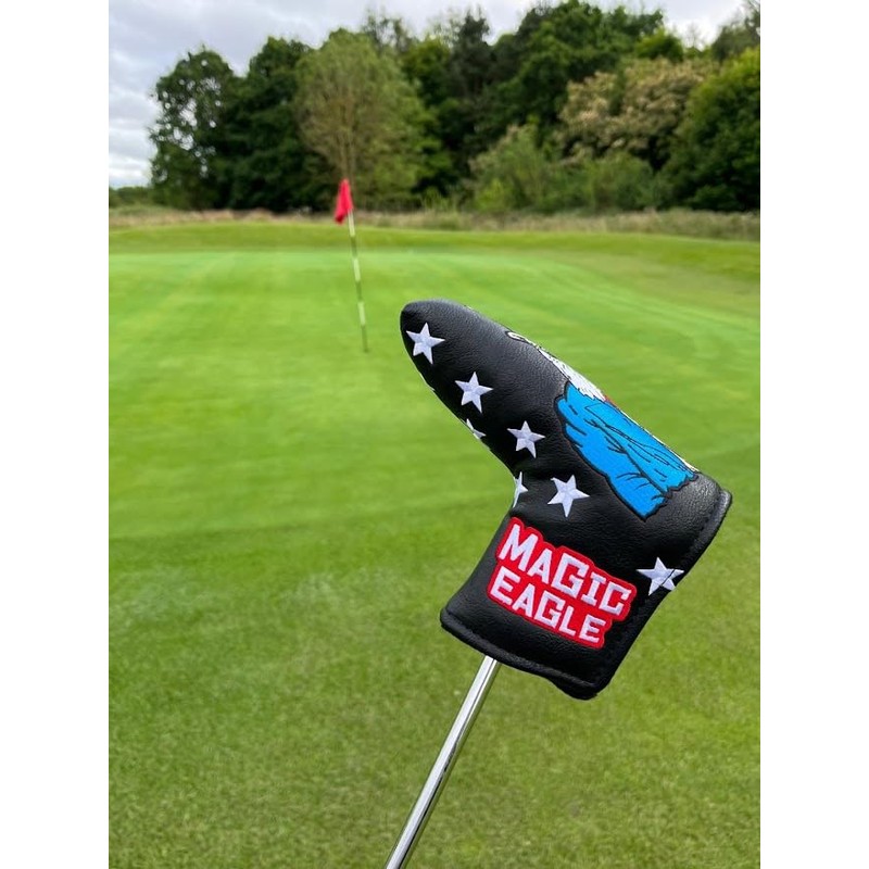 Magic Eagle Golf Putter Headcover Magnetic Closure Golf Blade Putter