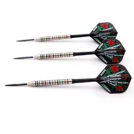 CUESOUL JAZZ-METAL 23g Steel Tip 90% Tungsten Dart Set with Integrated ROST Flights