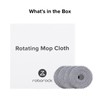 roborock 4 Pack Microfiber Mop Cloths for QV 35A/QV 35S/QR