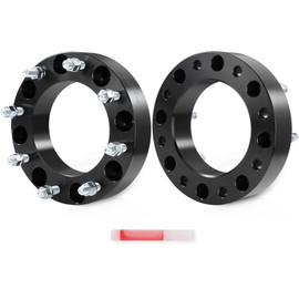 ECCPP 2PCS 8x210 to 8x210 Wheel Spacers 2 inch 8 Lug 14x1.5 154mm hub bore Compatible with 2014-2023 for Sierra 3500 HD 2011-2024 for Silverado 3500 HD