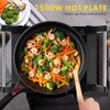 Techwood Hot Plate Portable Electric Stove 1500W Countertop Single Burner