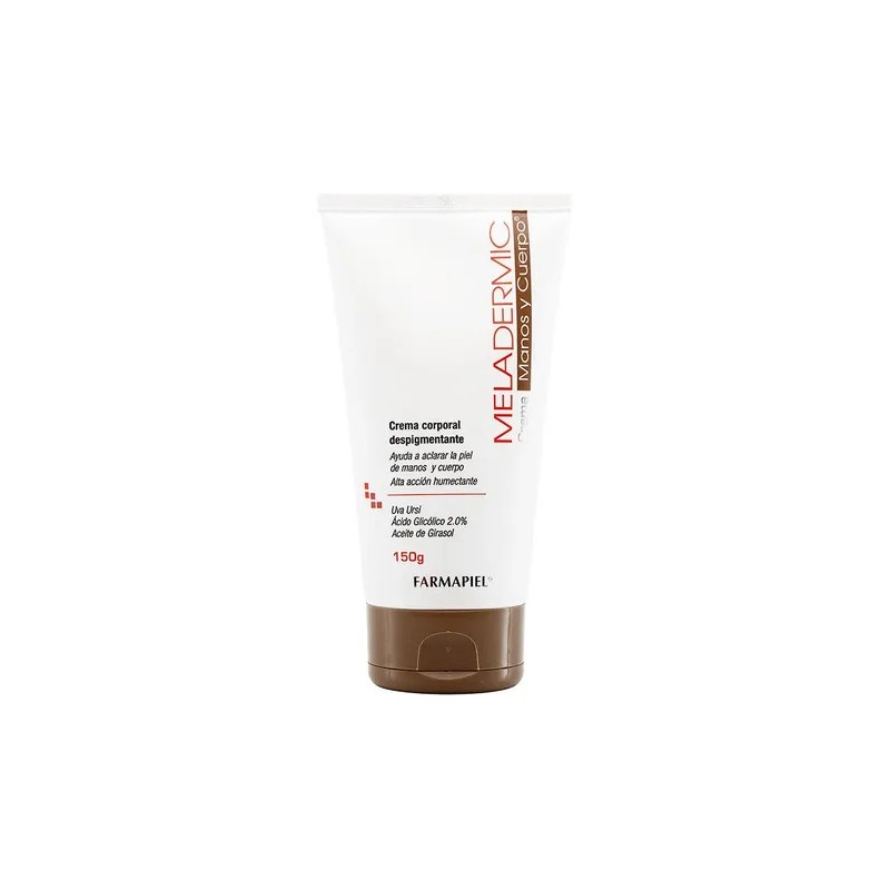 Meladermic Crema Manos Cuerpo Despigmentante 150g Almendras