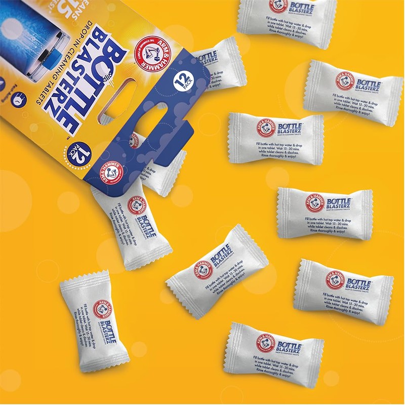 Arm & Hammer Bottle Blasterz - Drop-In Cleaning Tablets -
