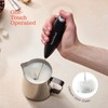 Powerful Handheld Milk Frother, Mini Milk Foamer, Battery Operated (Not