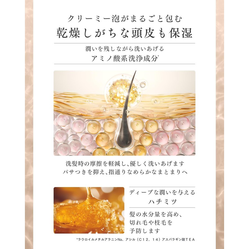 Q+ Shampoo Refill < Moisture > Beauty Salon Shampoo Amino