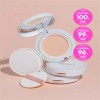 BUNIO 뷰니오 카밍 쿨 톤업 선쿠션 본품2개+리필3개 연예인추천 대용량패키지 SPF50+