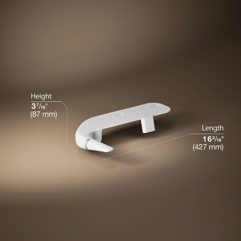 Kohler PureWash M100 Manual Elongated Bidet Attachment For Toilet Seat,