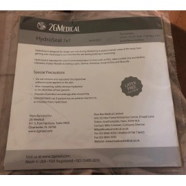 2G Medical Hydroseal SHOWER SHEETS 7x7in