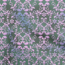 oneOone Velvet Light Pink Fabric Damask Quilting Supplies Print Sewing Fabric by The Yard 58 Inch Wide