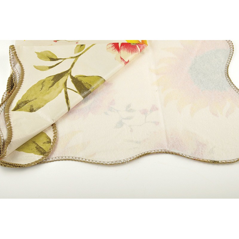 Sunflower Indoor Outdoor Vinyl Tablecloth Oblong(Rectangle)-60" x 90"