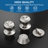 4 Set All Keyed Same Entry Door Knobs and Single