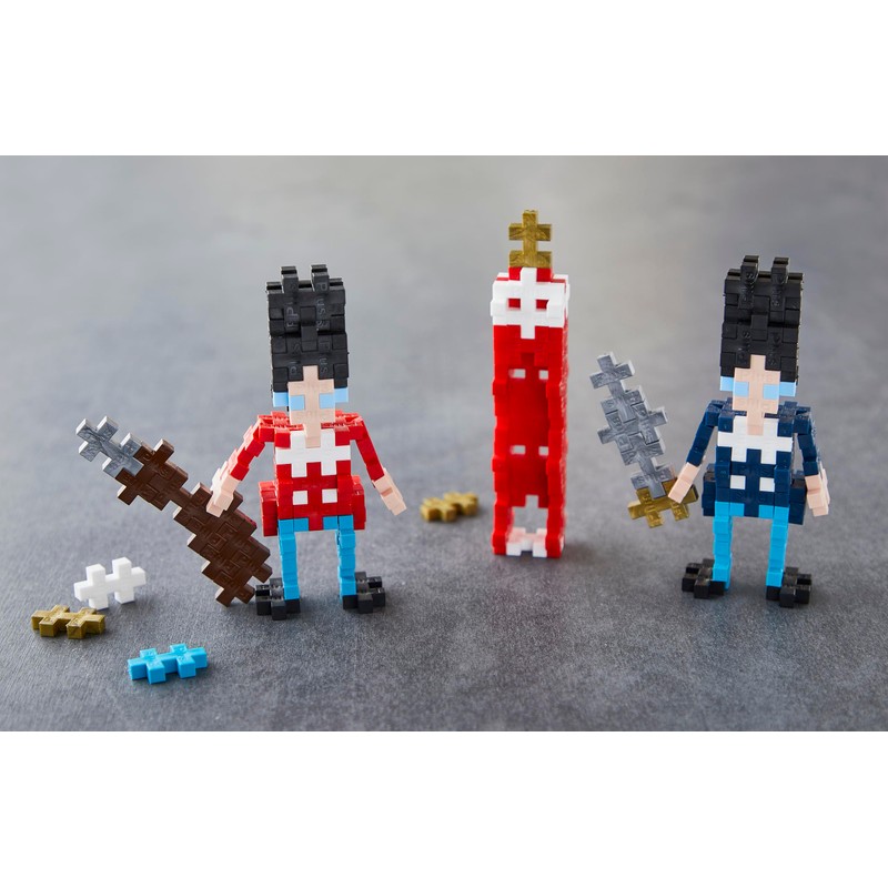 Plus-Plus 4314 Ingenious Construction Toy, Royal Guard, Creative Building Blocks