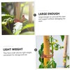 Mipcase 200Pcs Plastic Plant Support Clips Weatherproof Greenhouse Clips for