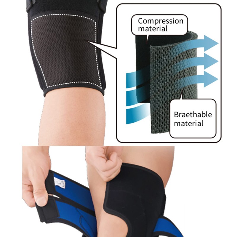 Zamst EK-5 Adjustable Knee Brace - Medial & Lateral Stabilisation