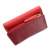 Visconti Rainbow Collection Leather Biola Purse RFID Blocking RB39 Red