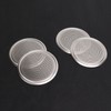 4PCS Door Speaker Grille Cover Round Aluminium Alloy Replacement for