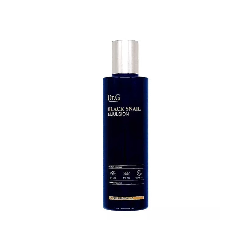 Dr.G 닥터지 블랙 스네일 에멀전 150ml 메마른 피부를 촉촉하게 케어