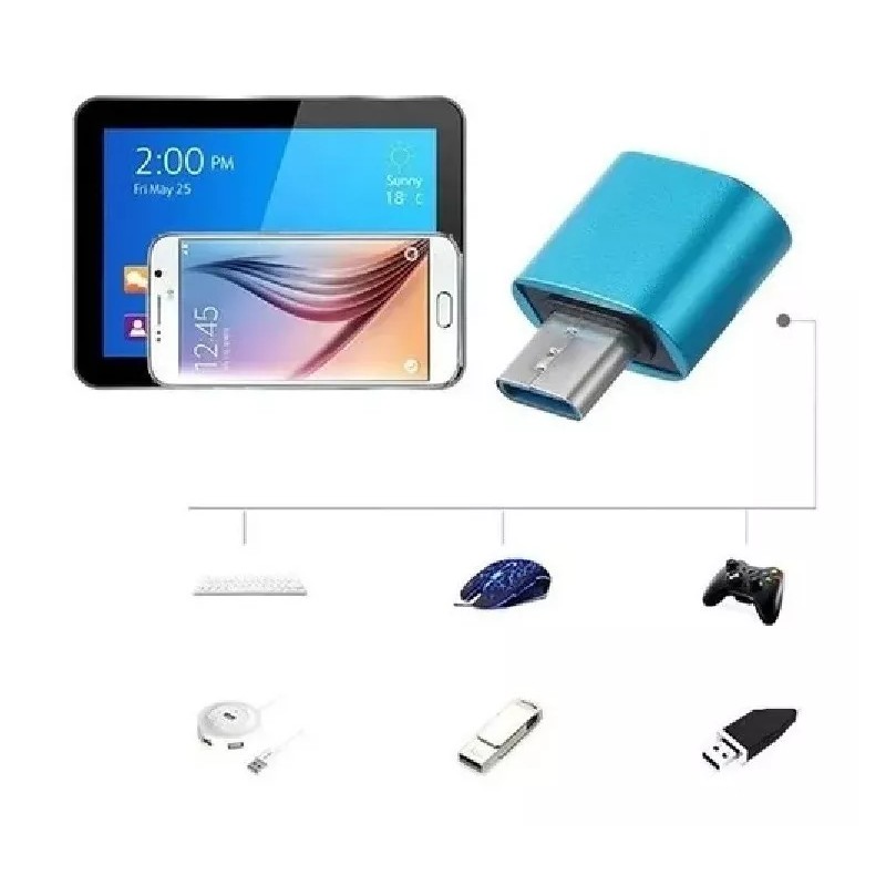 OEM Adaptador Convertidor Otg Tipo C / Usb Para Celular