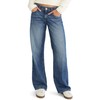 AEROPOSTALE Women's Low-Rise Baggy Wide-Leg Jean, Sassafras