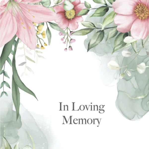Funeral Guest Book for Memorial Service. In Loving Memory: Sign
