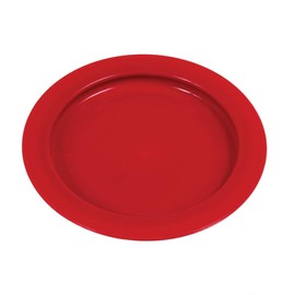 SP Ableware-36751 Maddak Inner-Lip Plate, Red (745310004)