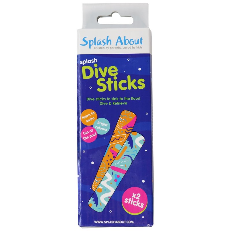 Splash About Neoprene Dive Sticks - Pack of 2