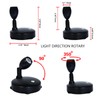 HAMVIDNE LED Spotlight, Battery Powered Picture Lights, Uplighting Indoor, Puck