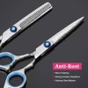 Sirabe 11 PCS Hair Cutting Thinning Scissors Set, Sapphire Professional