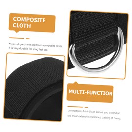 BESPORTBLE 2pcs Sports Ankle Strap for Cable Machine Neoprene Ankle for Leg Workouts for Home and Gym Training Suitable for All Ages