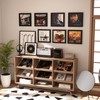 Emfogo 4 Pack Vinyl Record Frame for the Wall, Wall-Mounted