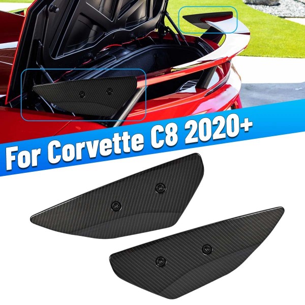 ALLTIMES 2 * For Corvette C8 2020-Up Carbon Fiber Rear