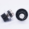 Taiss / 2pcs RV24YN20S Single Turn Carbon Film Rotary Taper