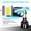 SHENKENUO H1 COB LED Headlight Bulbs Conversion Kit 100W 8000K